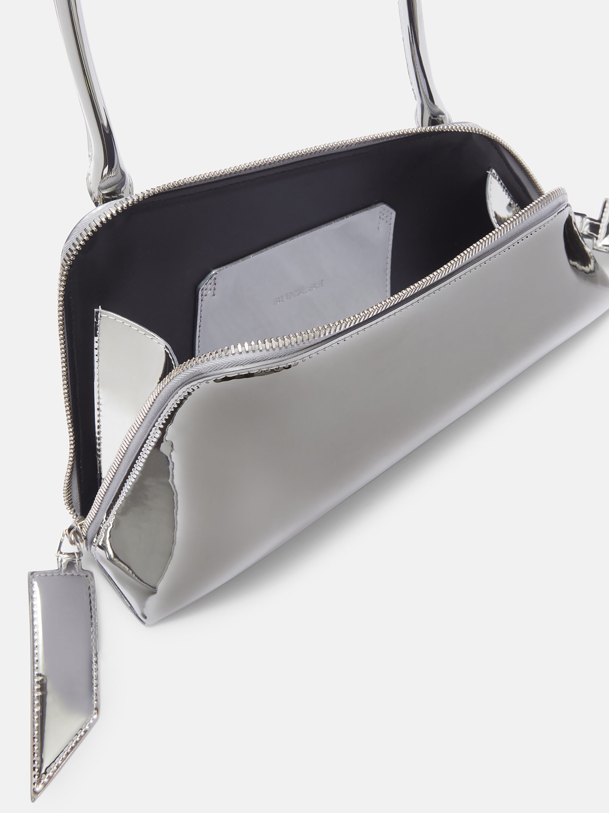 ''SUNRISE'' SILVER SHOULDER BAG - 4