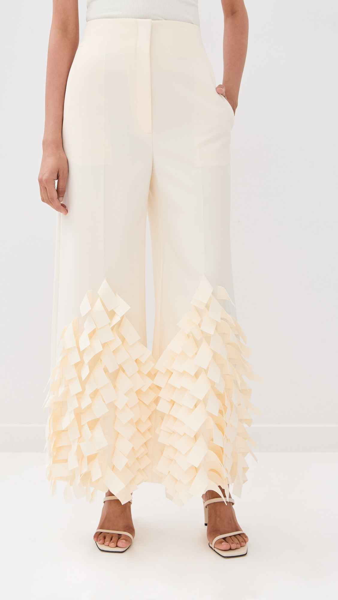 Rectangle Fringe Culottes - 2
