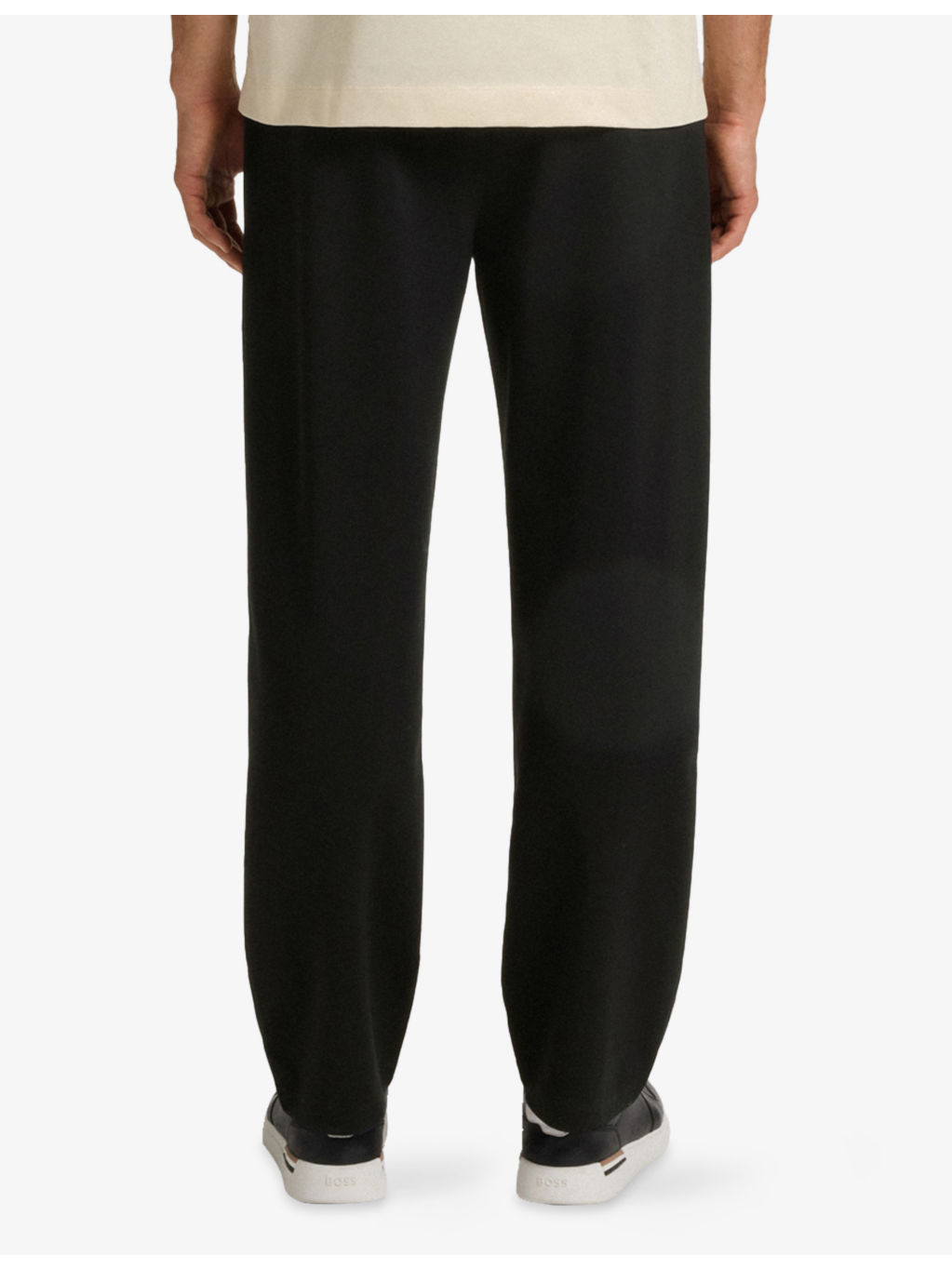 Straight-Leg Cotton-Blend Jogging Bottoms - 4