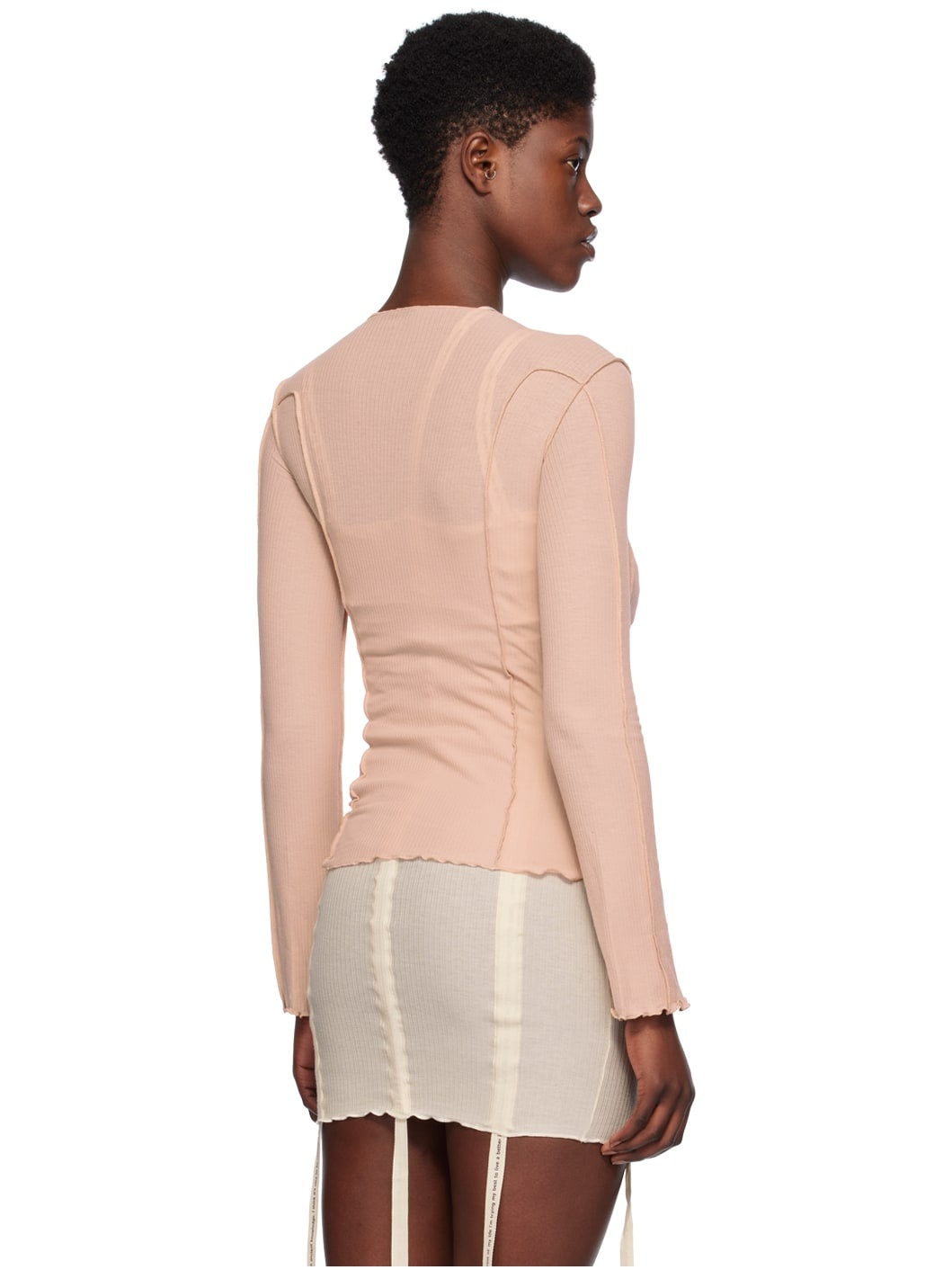 Pink Omato Long Sleeve T-Shirt - 3