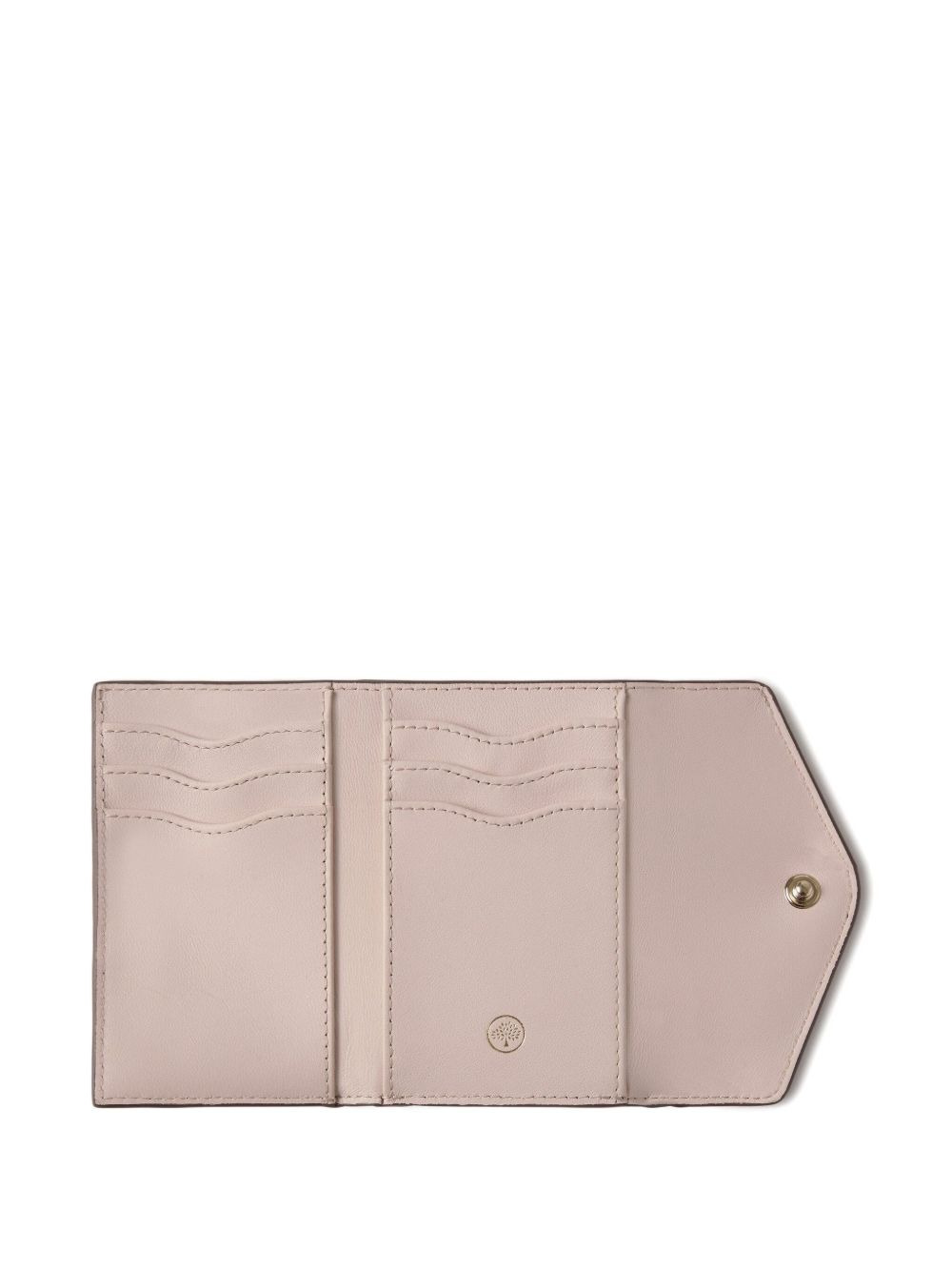 folded grained-leather wallet - 2