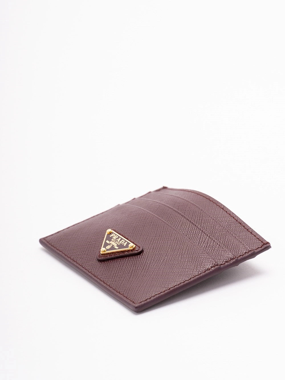 Prada Women Saffiano Leather Card Holder - 3