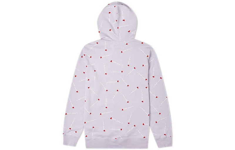 Converse (WMNS) Converse V Day Hoodie 'Purple' 10022411-A02 outlook