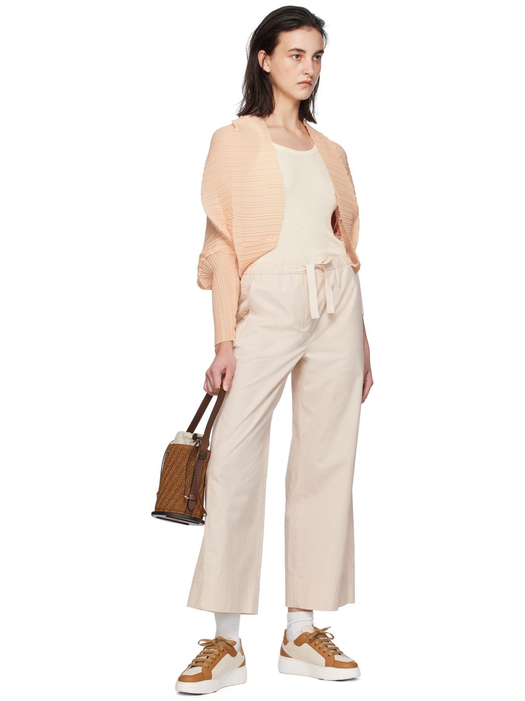 Tan Archetipo Bucket Bag - 4
