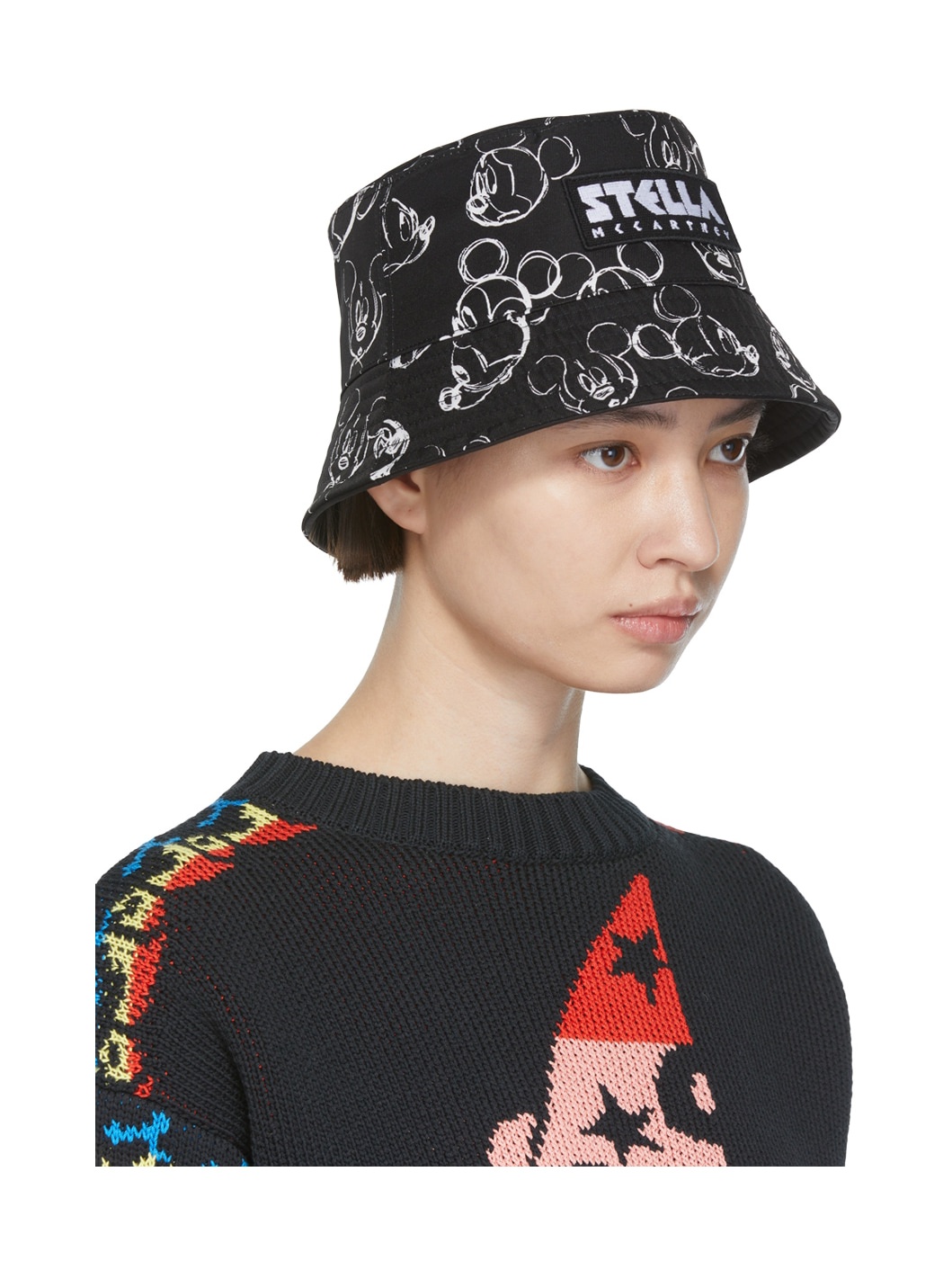 Black Fantasia Mickey Bucket Hat - 2