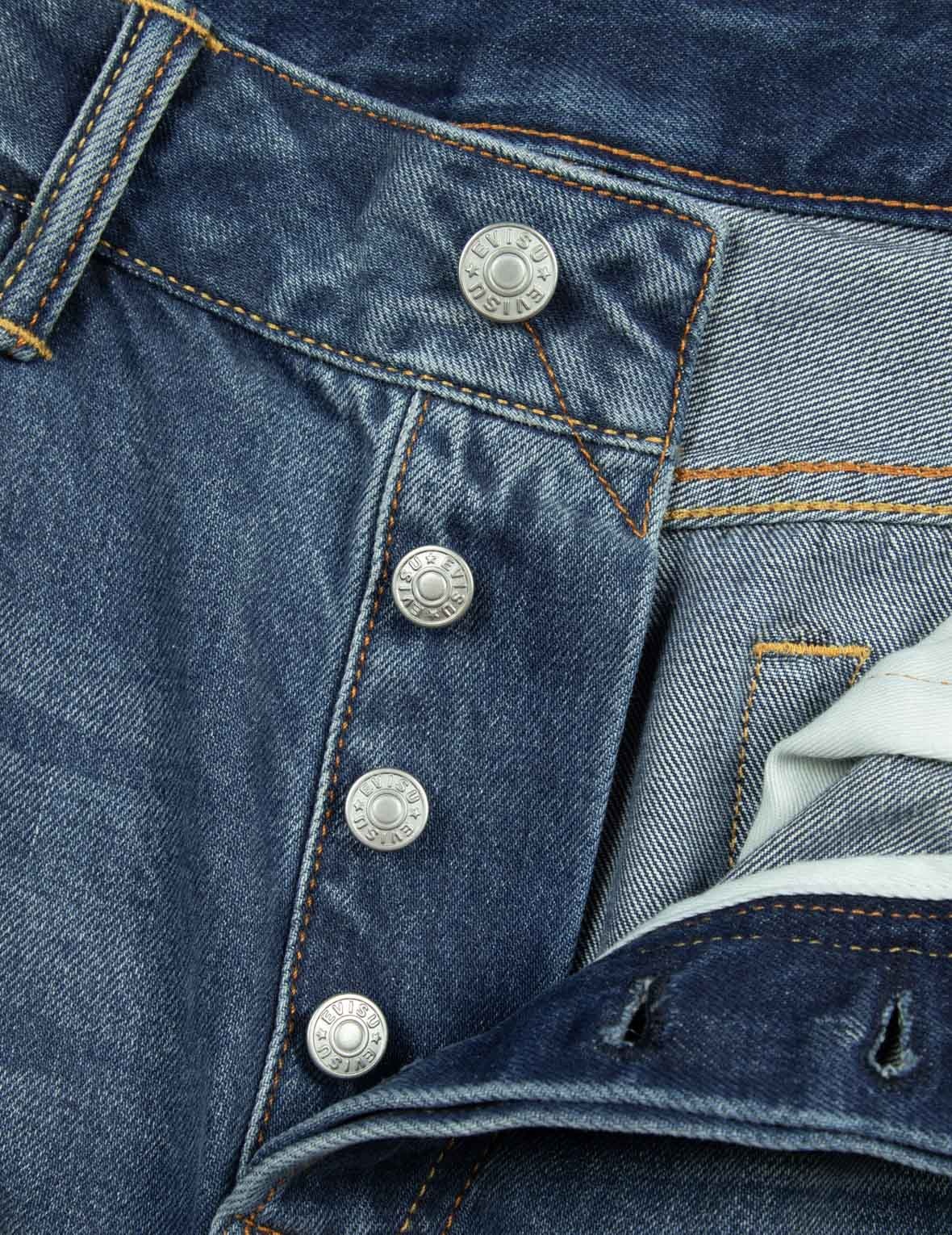 PLAYFUL GODHEAD PRINT AND SEAGULL EMBROIDERY 3D FIT JEANS - 8