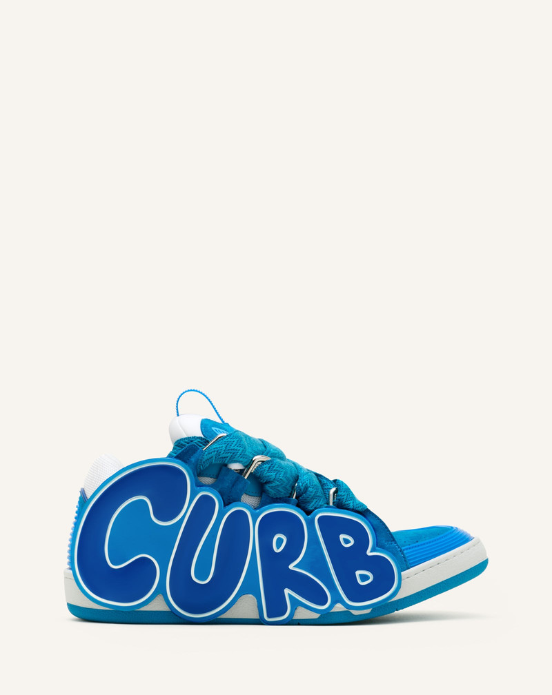 CURB PATCH SNEAKERS IN LEATHER 1