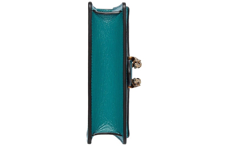 Gucci Dionysus Single-Shoulder Bag Super Mini Blue/Green 476432-18YQX-9278 - 7