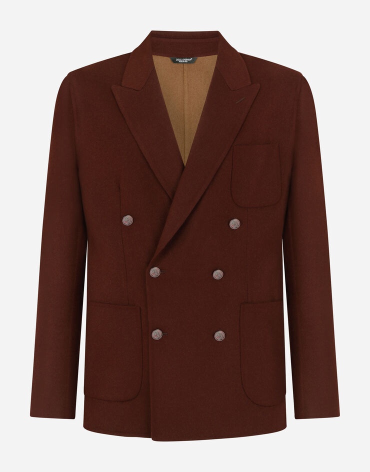 Deconstructed double-breasted double wool jacket - 3