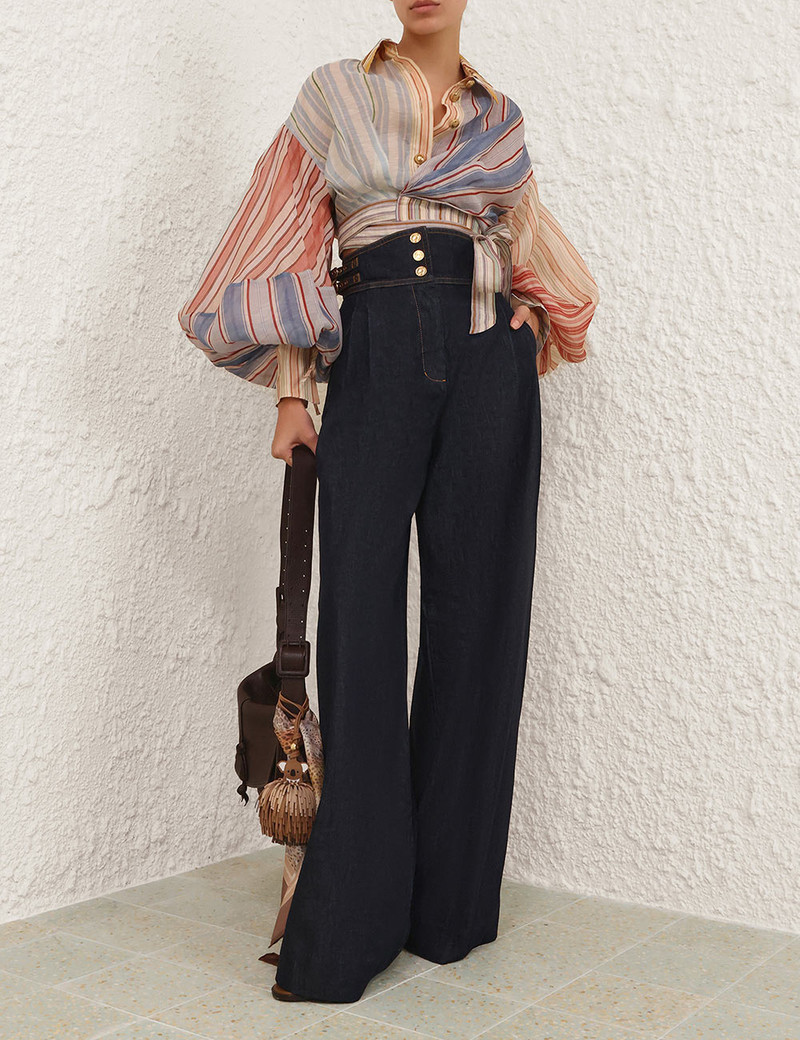 Zimmermann REBELLION DENIM TAILORED PANT outlook