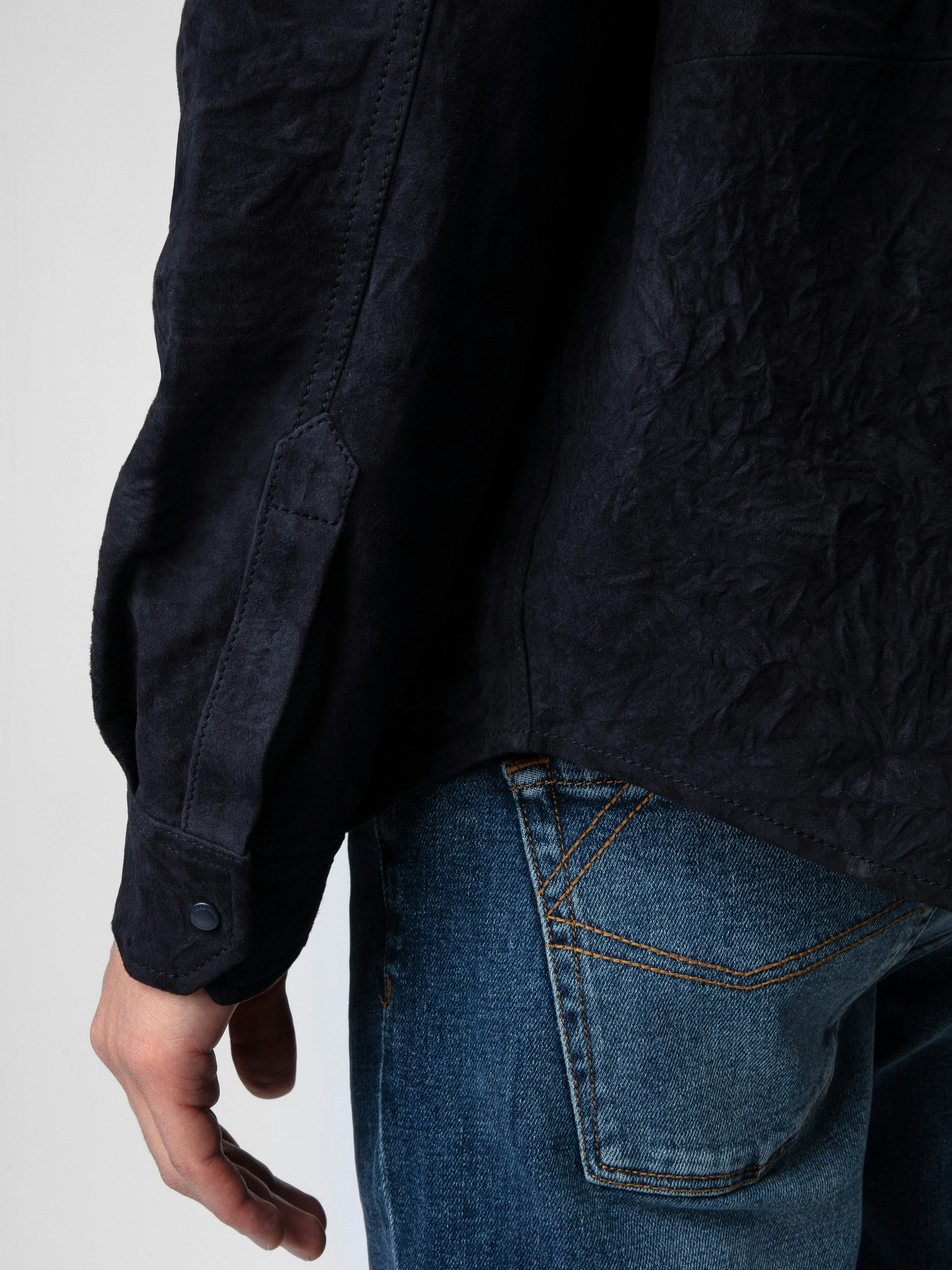 Serge Suede Shirt - 5
