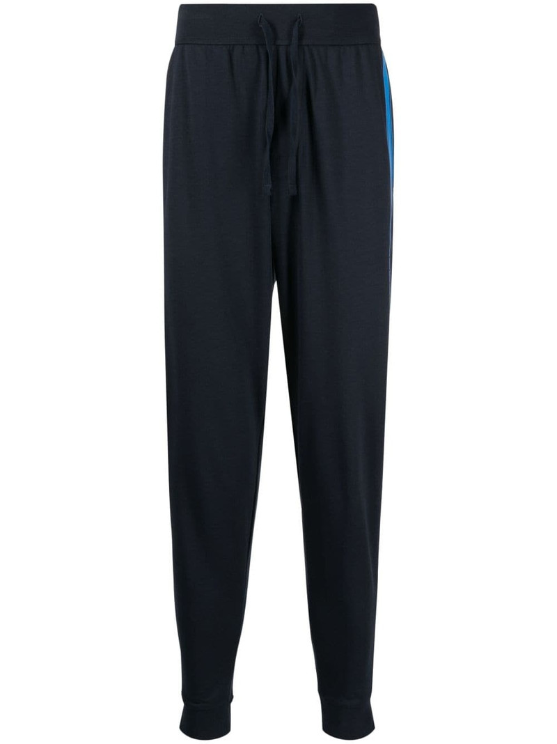 Authentic logo-tape track pants 1