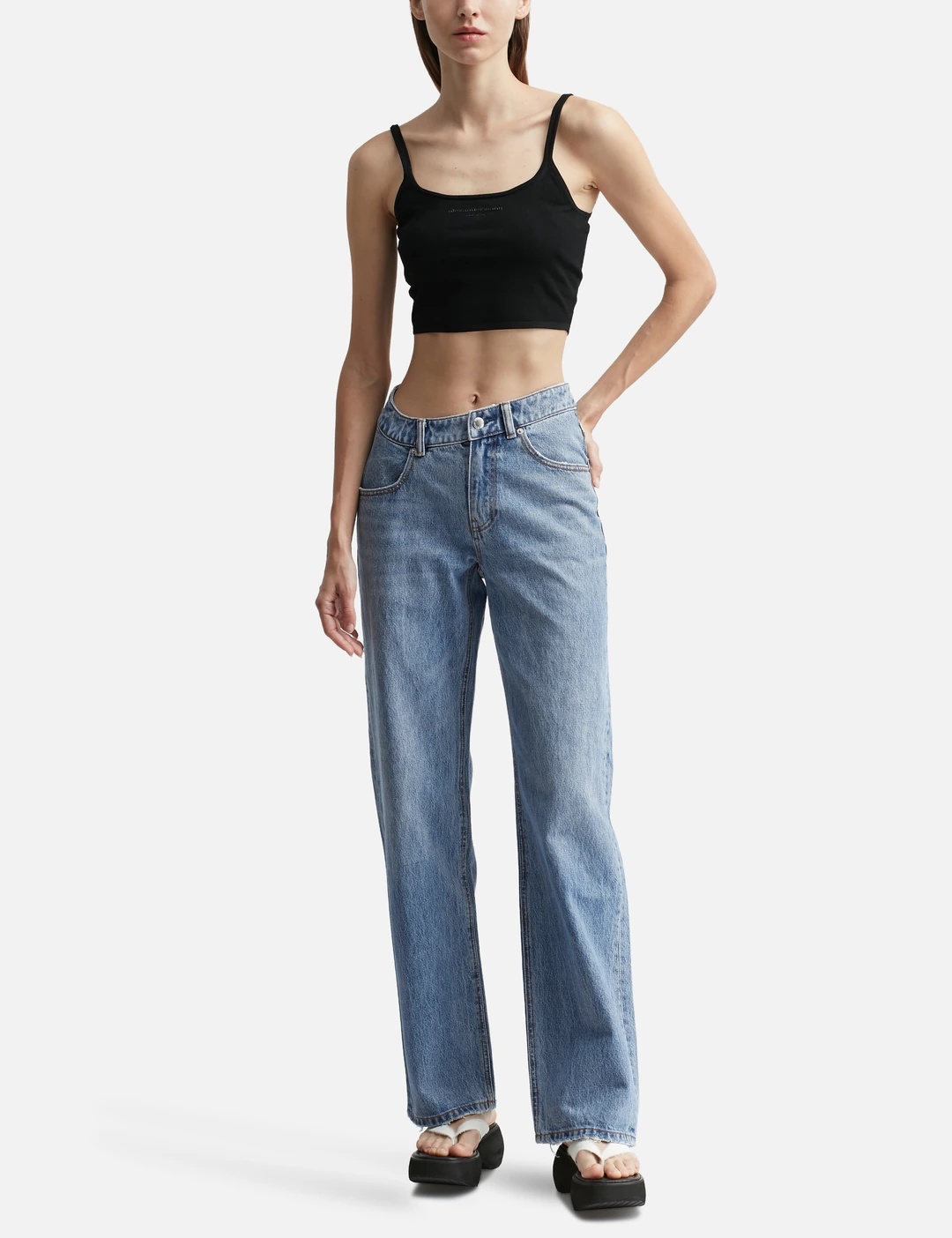 ASYMMETRICAL SLOUCHY JEAN - 4