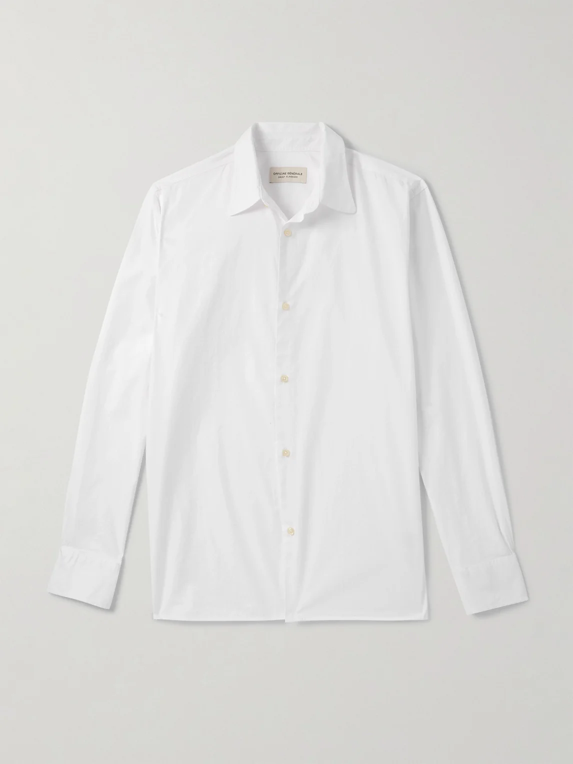 Cotton-Poplin Shirt - 1