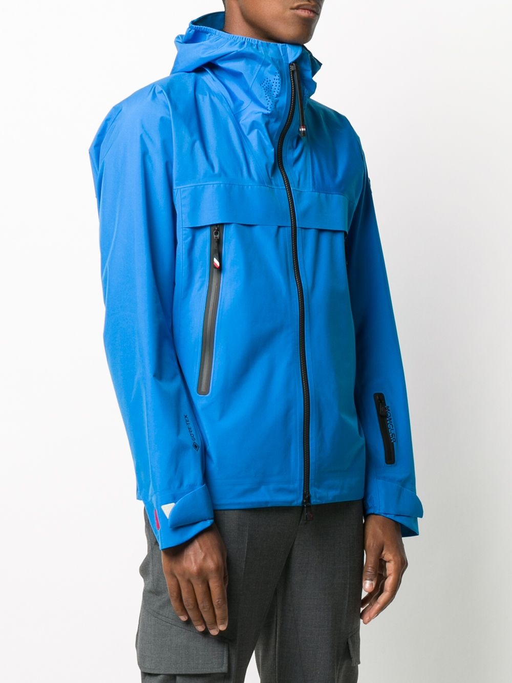 multi-zip pocket windbreaker jacket - 3