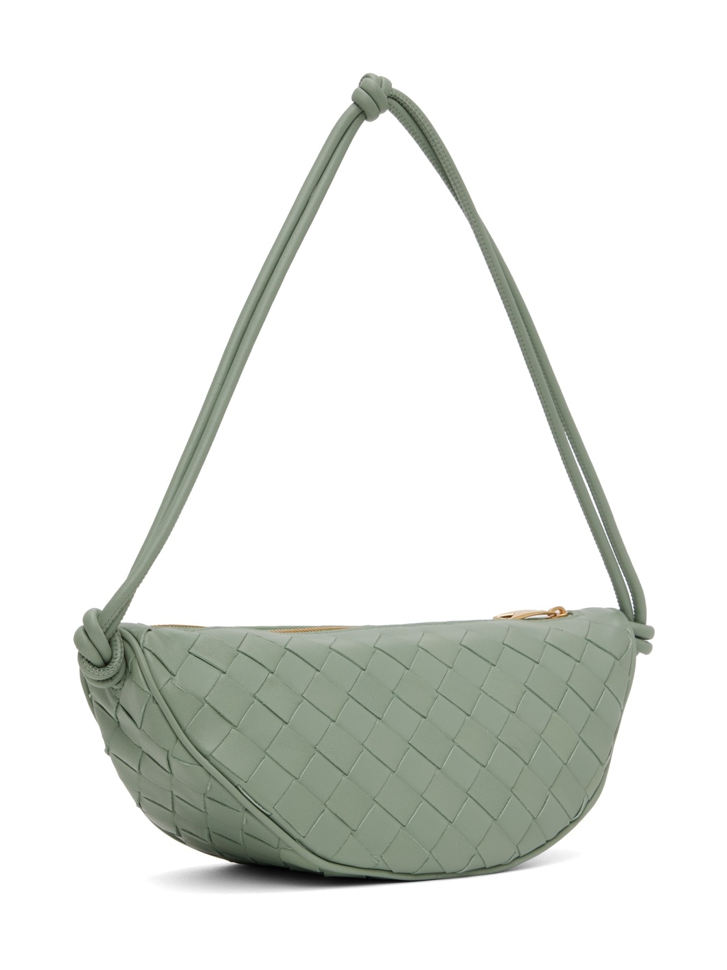 Taupe Pouch On Strap Bag - 3