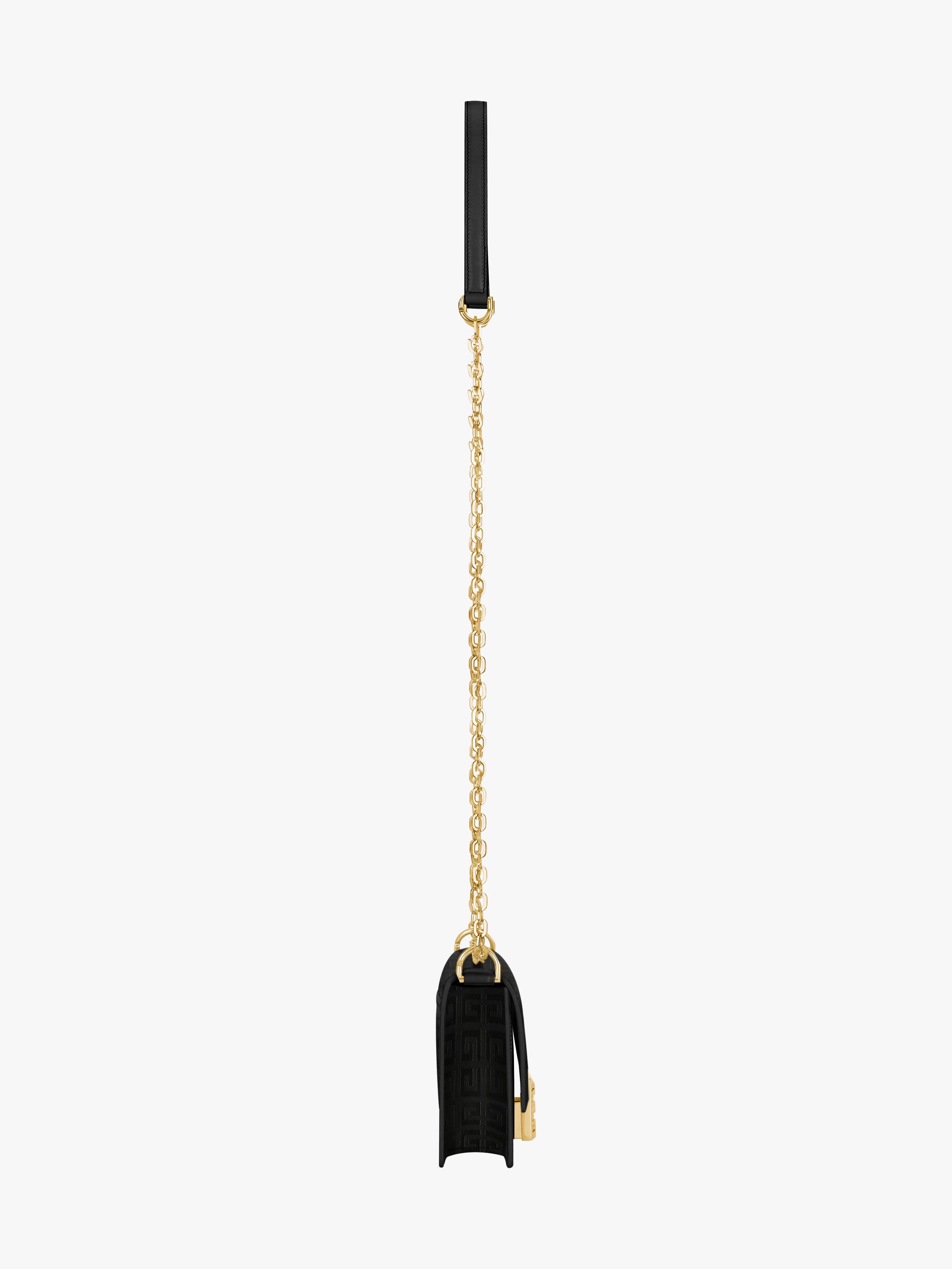 SMALL 4G BAG IN 4G COATED CANVAS WITH CHAIN - 4