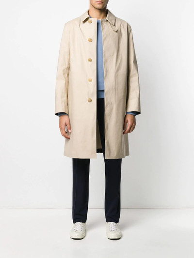 Mackintosh Dunkeld mid-length coat outlook