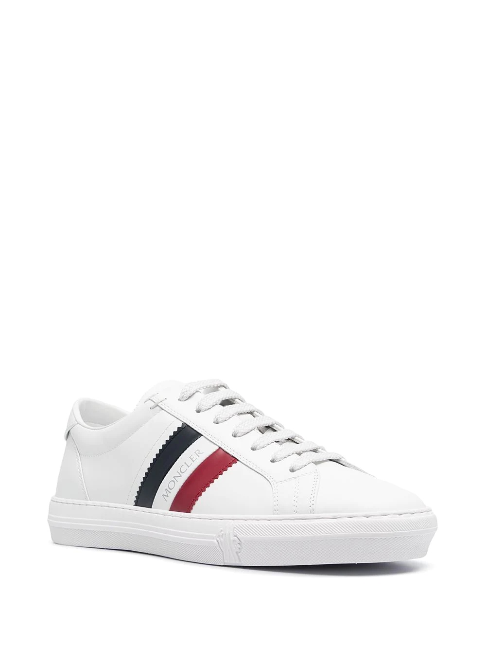 Monaco stripe-detail sneakers - 2