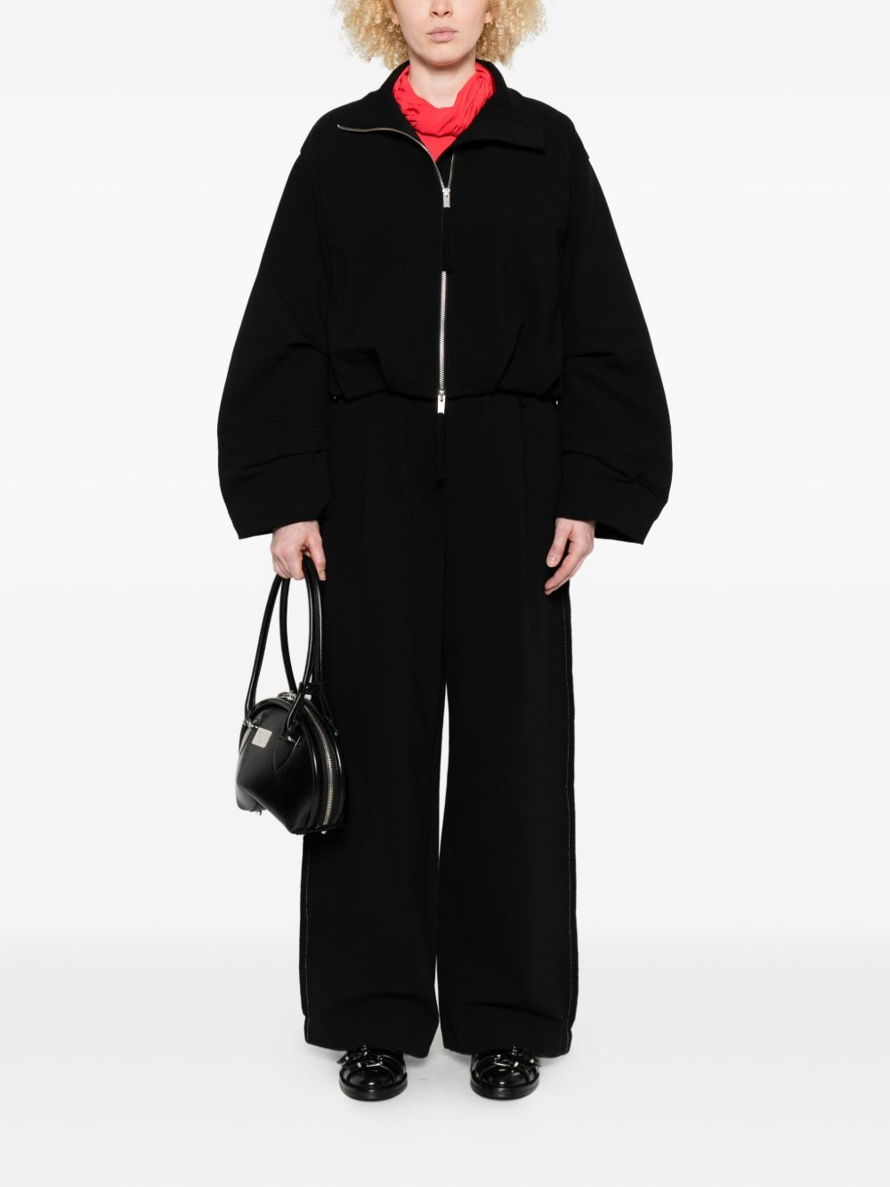 side-stripe trousers - 2