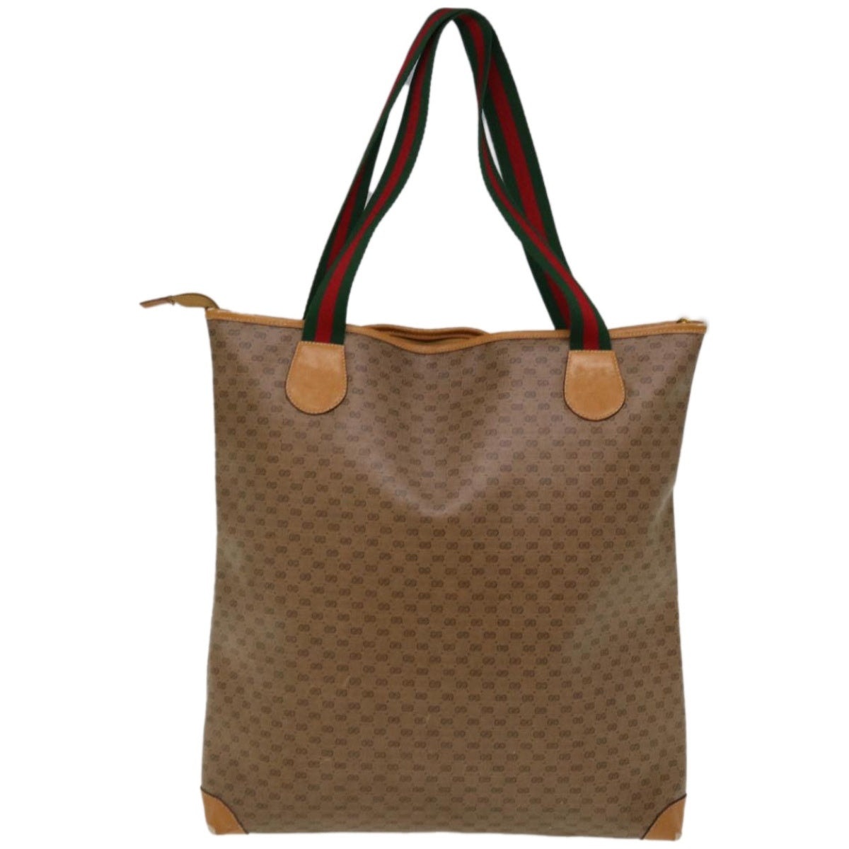 GUCCI Micro GG Supreme Web Sherry Line Tote Bag Beige 002 983 002 983 - 2
