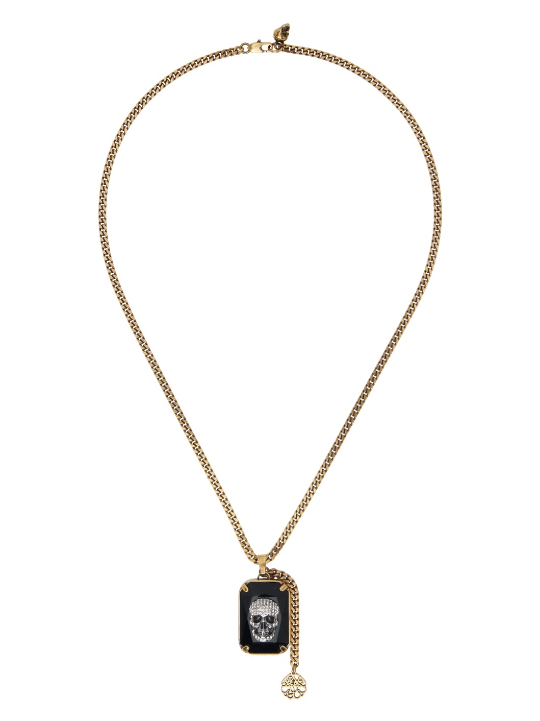 Gold Skull Necklace - 2