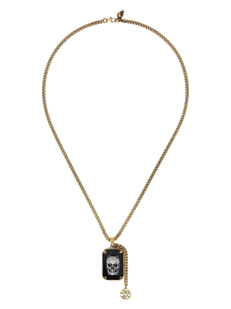 Alexander McQueen Gold Skull Necklace outlook