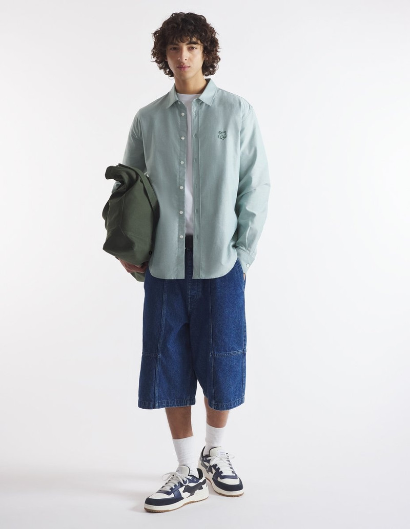 Maison Kitsuné CONTOUR FOX HEAD SKATE SHIRT outlook