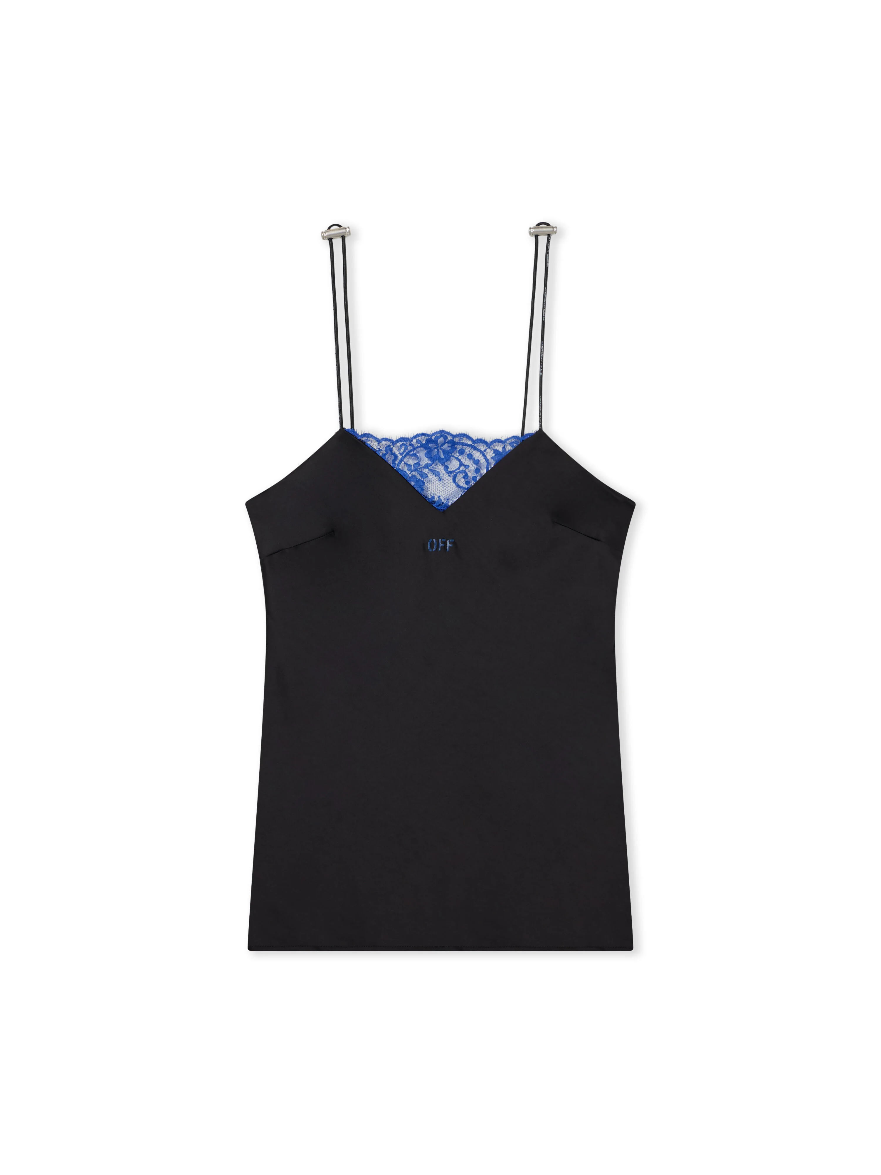 Satin Lace Slip Camisole - 1