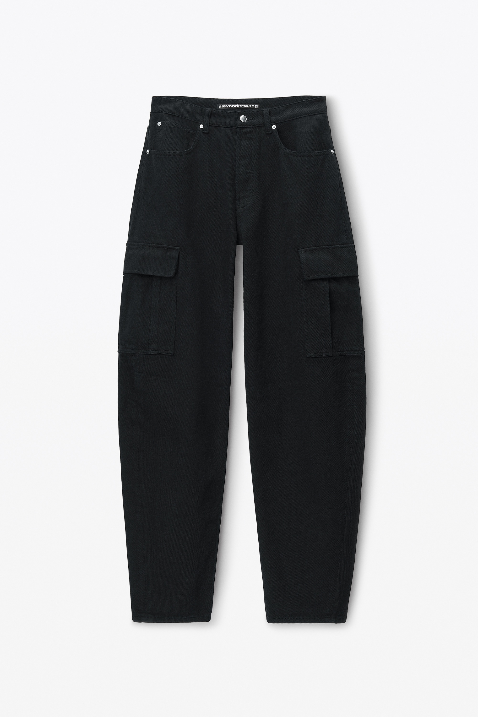 Alexander Wang Oversize Cargo Jeans in Cotton