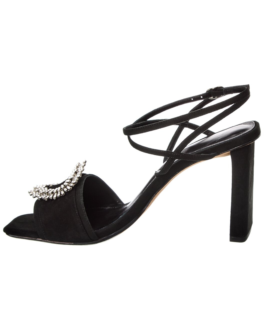 Alexandre Birman Madelina Pillar 85 Suede Sandal - 2