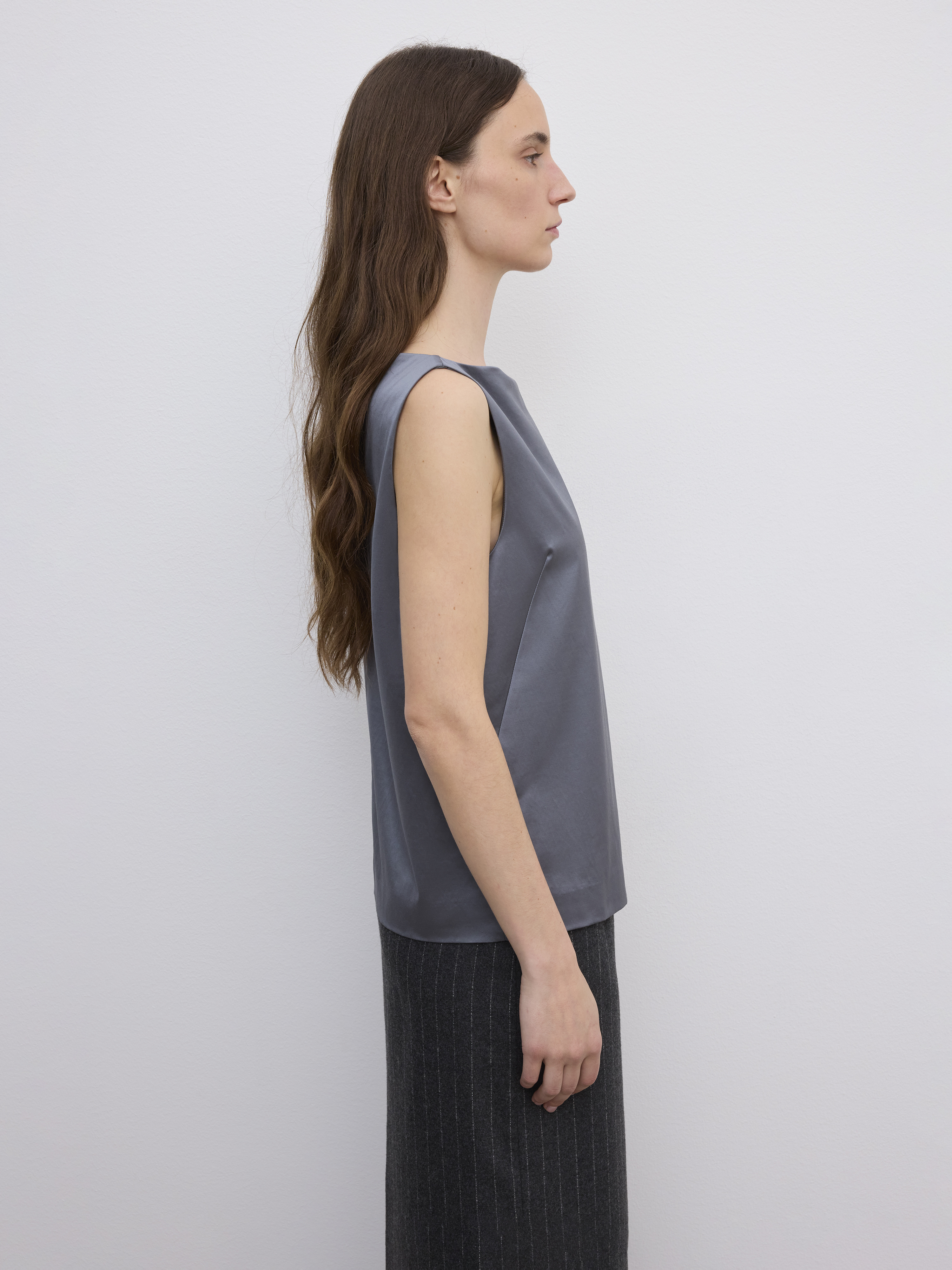 Woven Sq Neck Top - 3