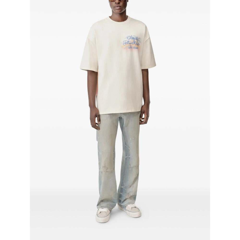 Amiri Neutrals T-Shirts & Vests - T-Shirts Men - 5