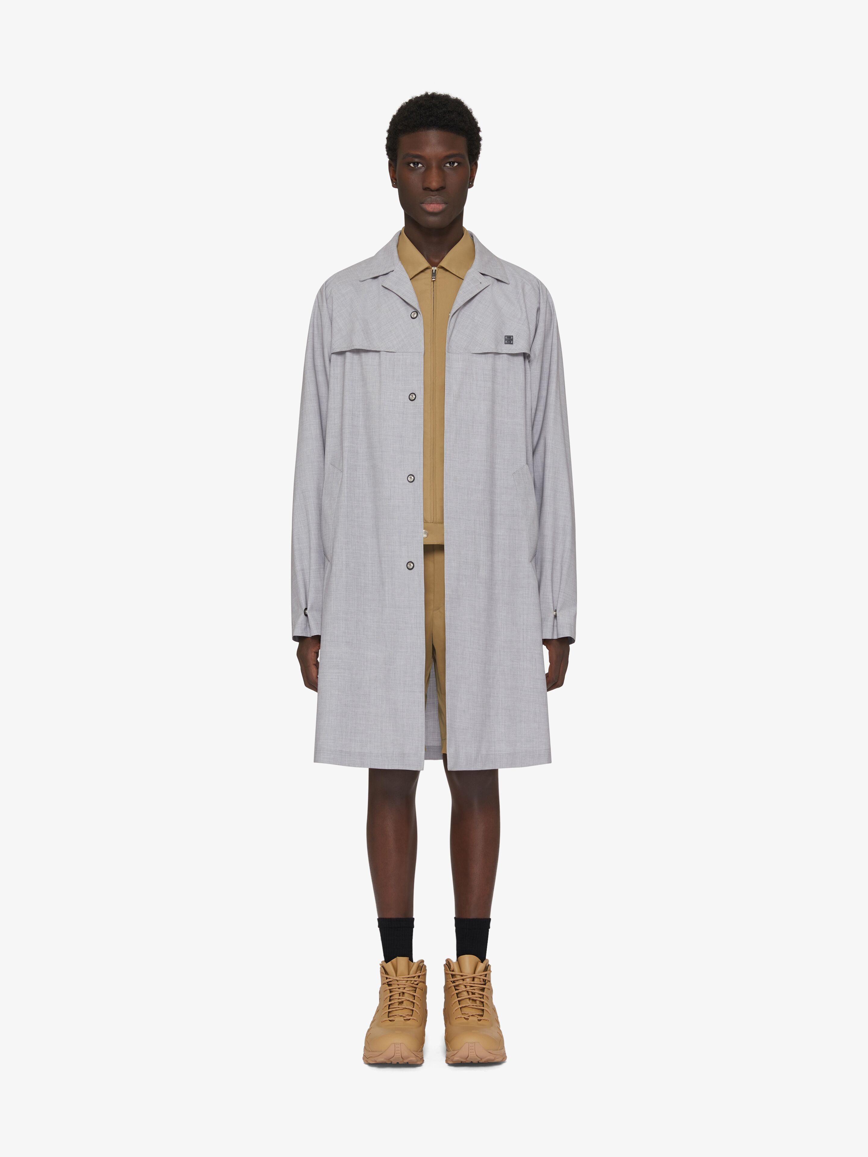 PARKA IN WOOL WITH 4G DETAIL - 2