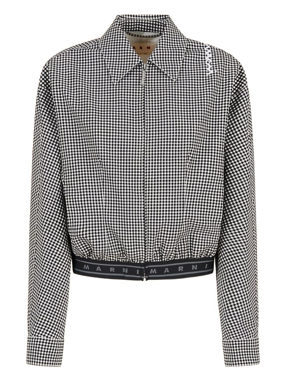 checked jacket - 1