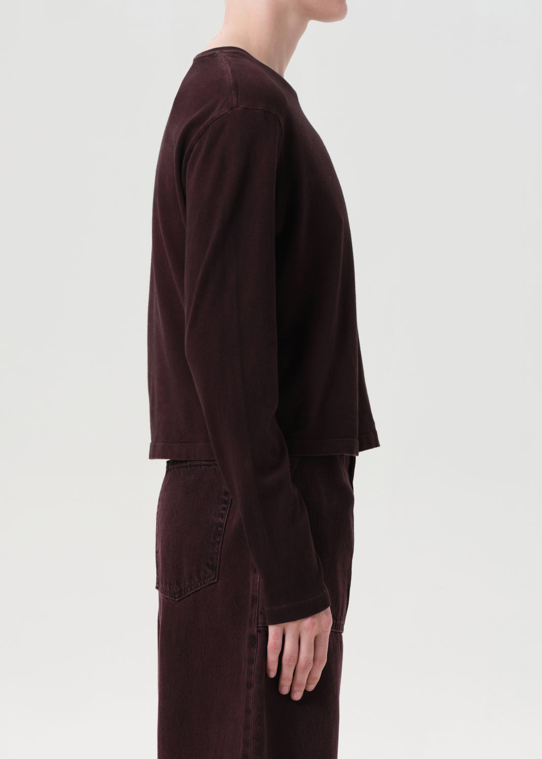 SYDNEY LONG SLEEVE TEE IN CIPHER - 4