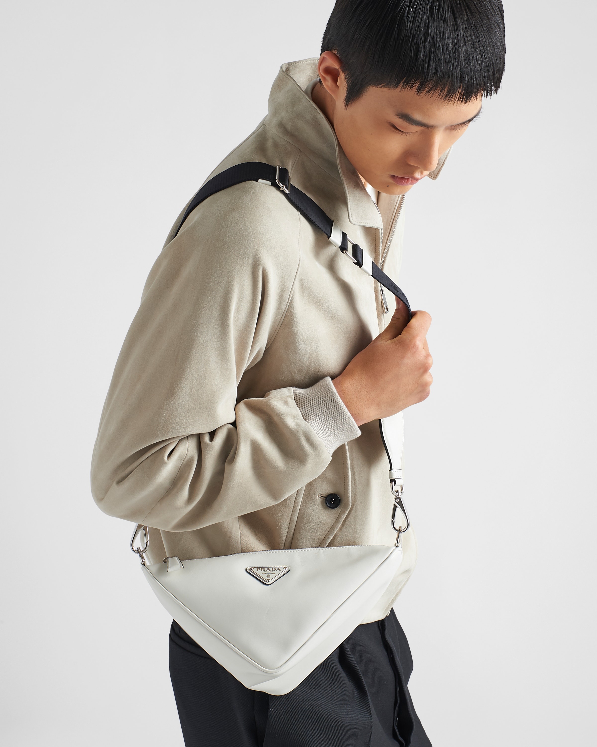 Prada Triangle leather bag - 2