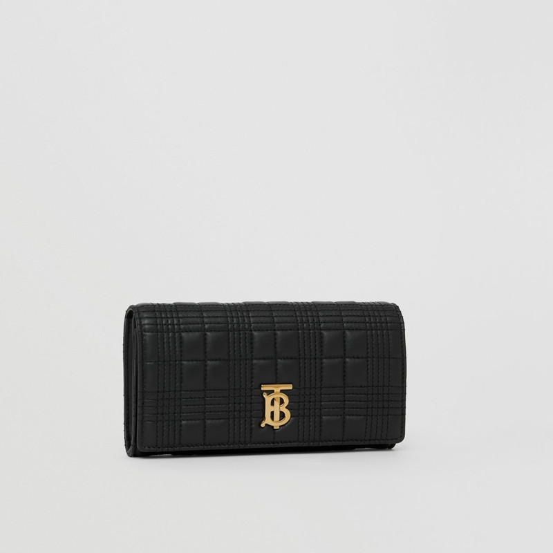 Quilted Lambskin Lola Continental Wallet 5
