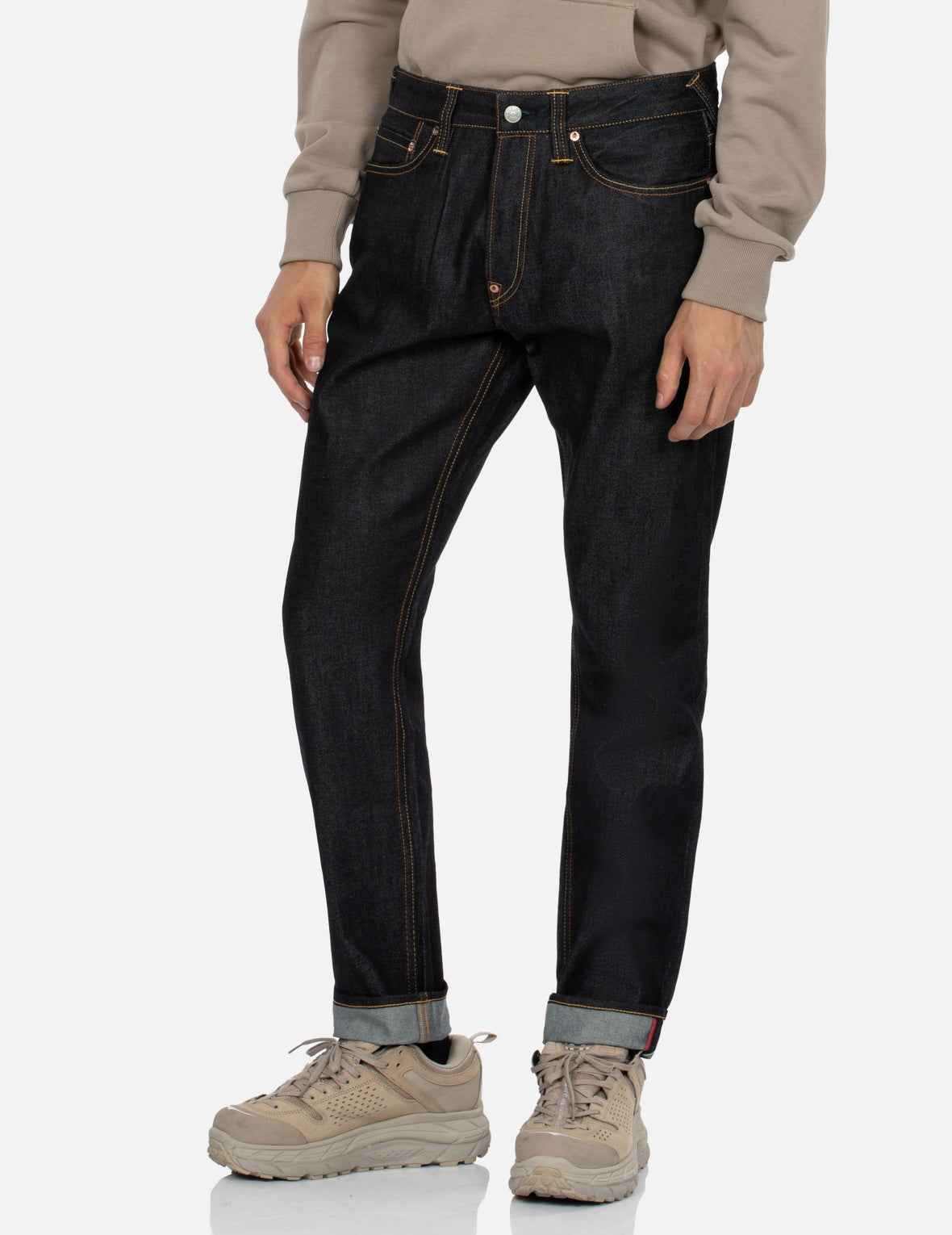 Seagull Print Carrot Fit Denim Jeans #2017 - 8