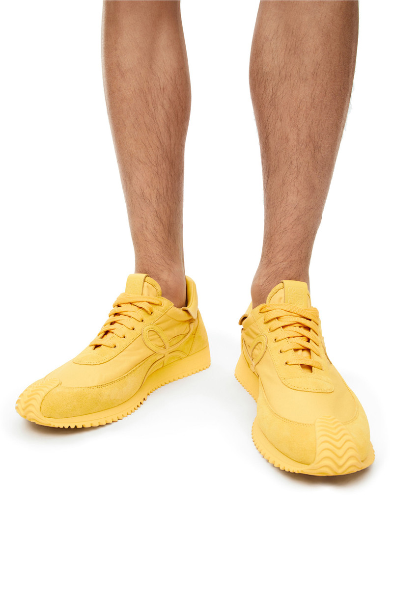Loewe Flow runner in nylon and suede outlook