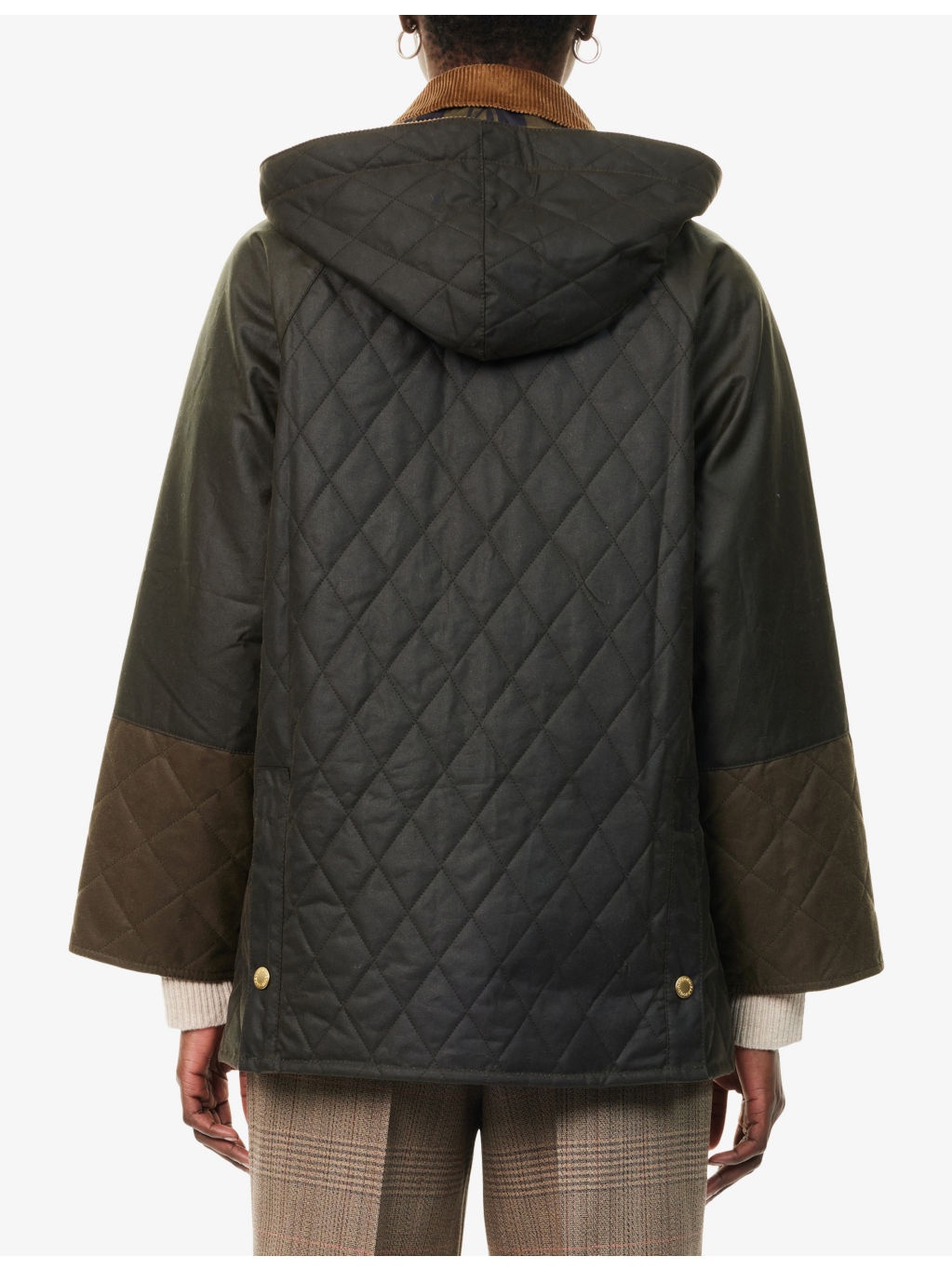 Imelda Hooded Waxed-Cotton Jacket - 4