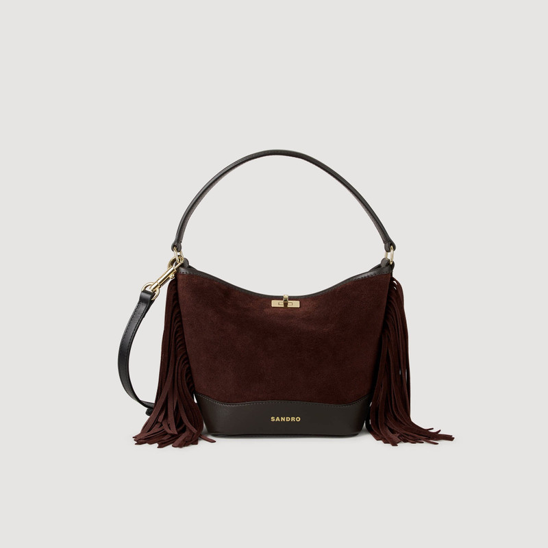 FRINGED SUEDE TANGOSO BAG 1
