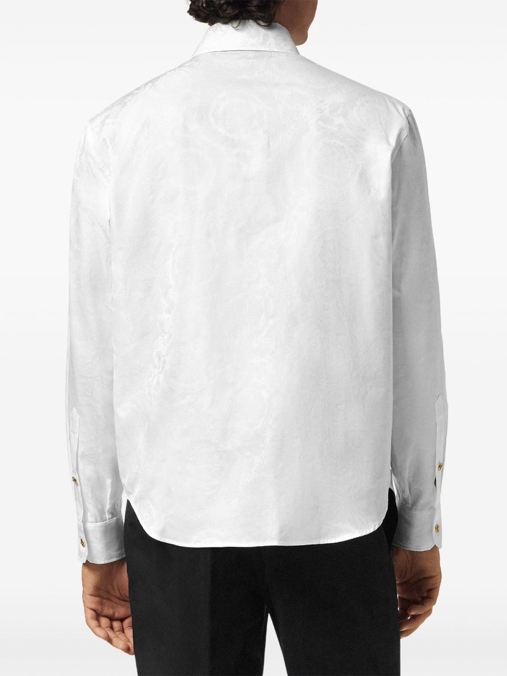 Barocco-jacquard shirt - 4