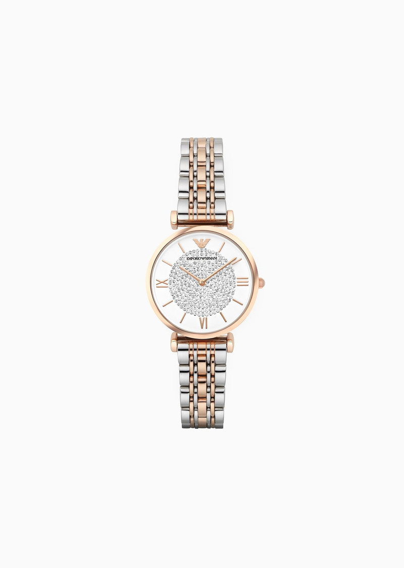 Women's Two-Hand Two-Tone Stainless Steel Watch 1