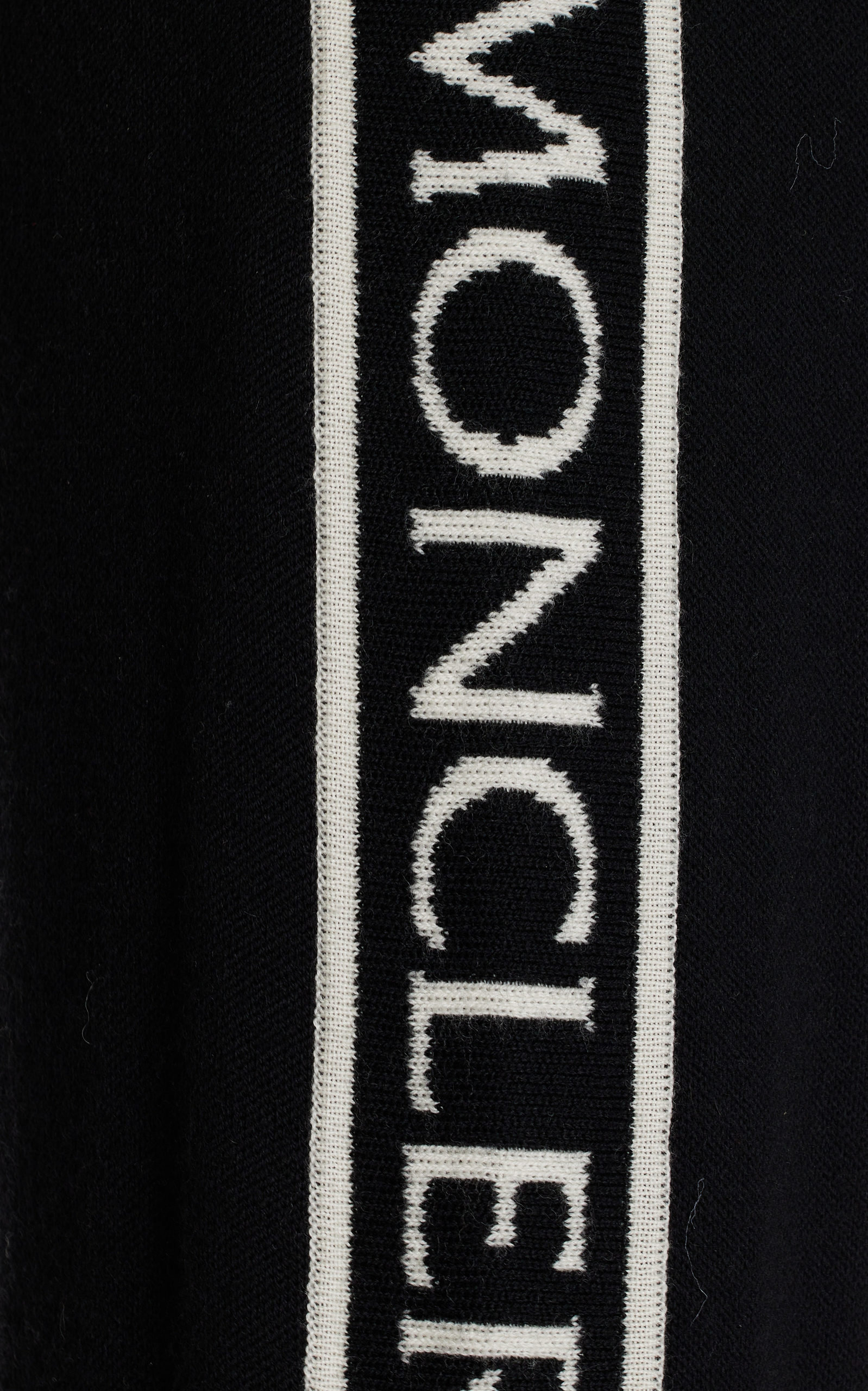 Logo-Trimmed Wool Sweatpants black - 6