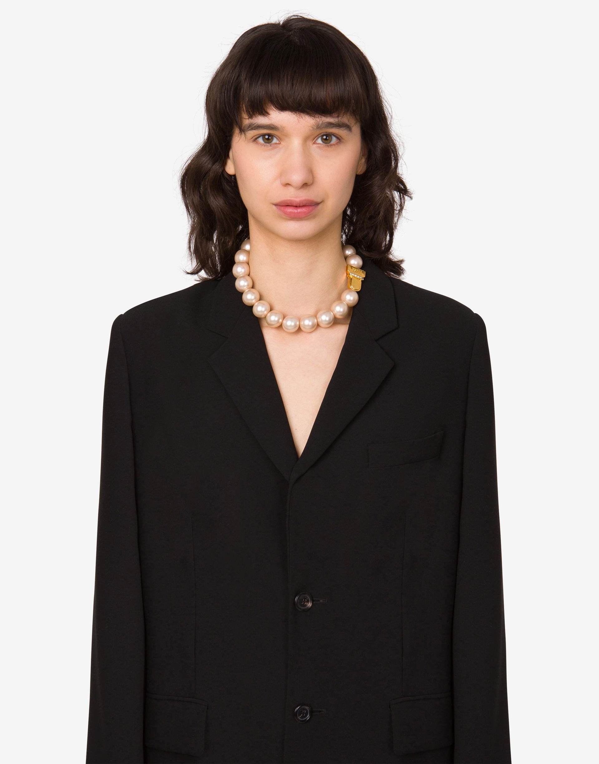 CHOKER NECKLACE WITH PEARLS - 2