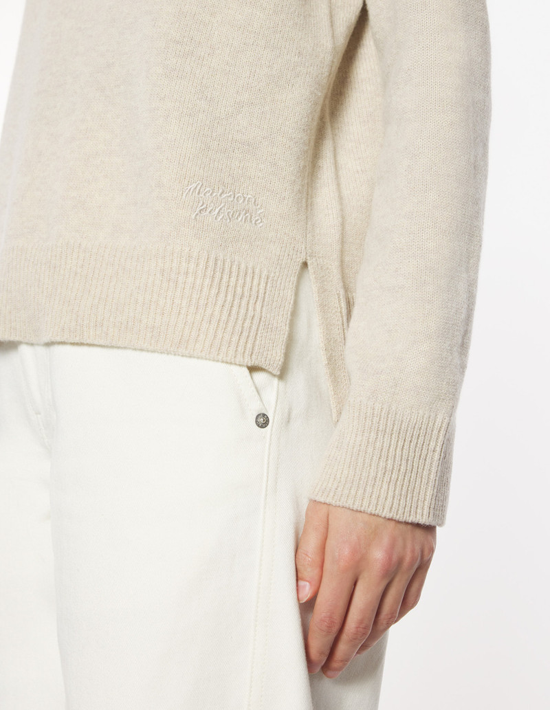 MERINO WOOL COMFORT V-NECK JUMPER 4