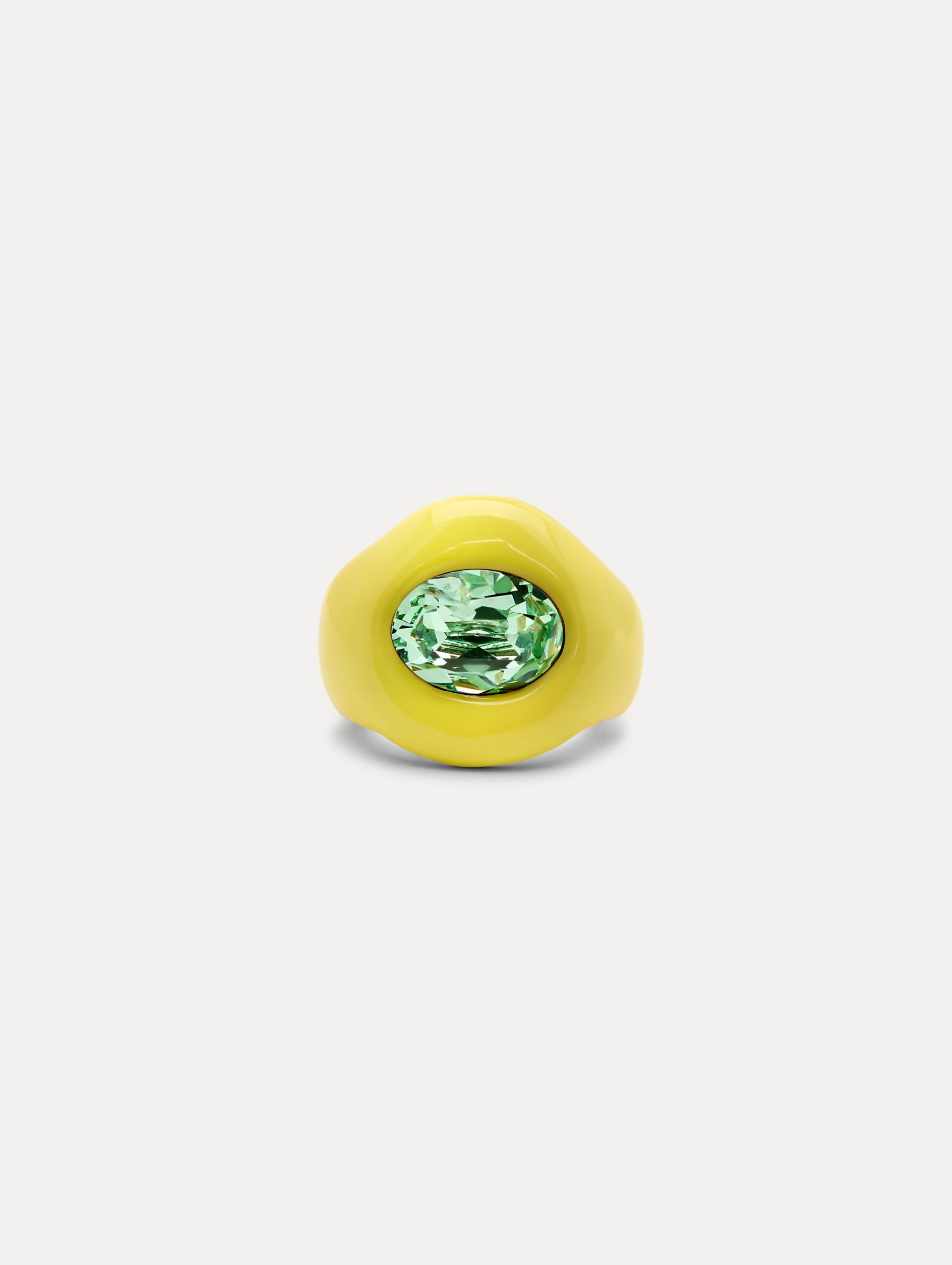 LARGE ENAMEL RING - 2