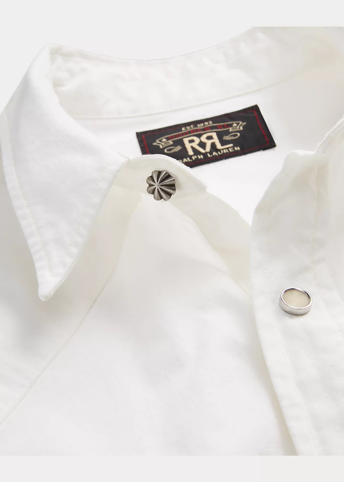 Slim Fit Poplin Western Shirt - 3