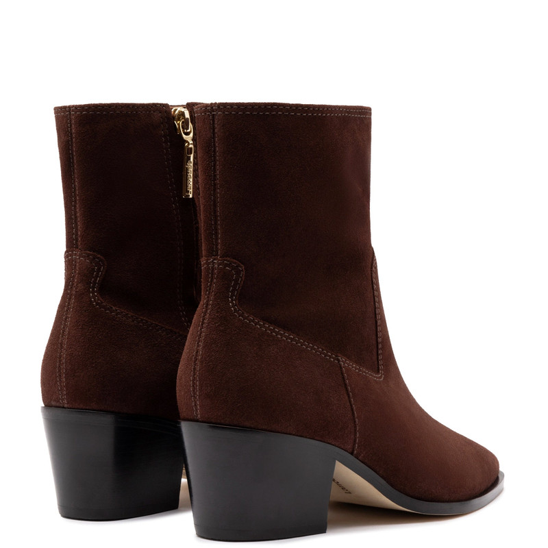 Dean Boot In Brown Suede 3